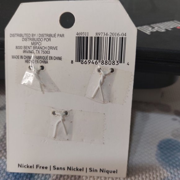 Vintage Antique Mini Frame and 3 Flower Bead Landing Flower Pendants Bag Charms - Picture 4 of 5